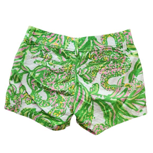 Lilly Pulitzer The Callahan Short 0 Beach Resortwear Vacation Floral Cottagecore - Picture 2 of 7